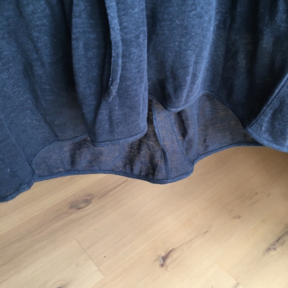 BNWT Club Monaco linen navy Elizabeth draw-string summer dress XS swimsuit cover - Picture 5 of 6